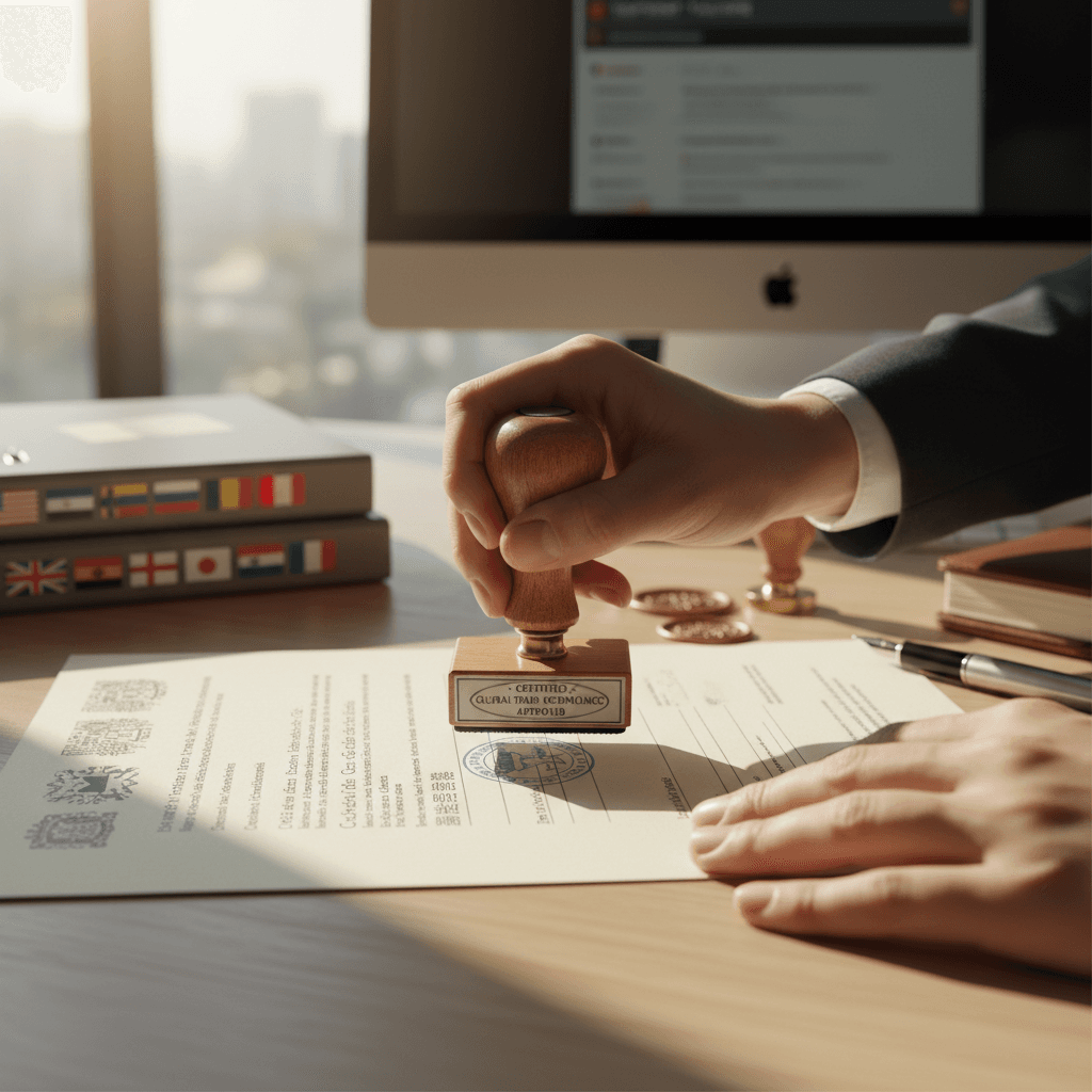 Customs clearance support showing documentation and duty estimates
